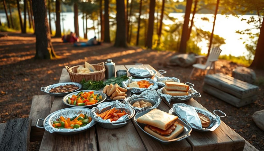 easy camping meals for family