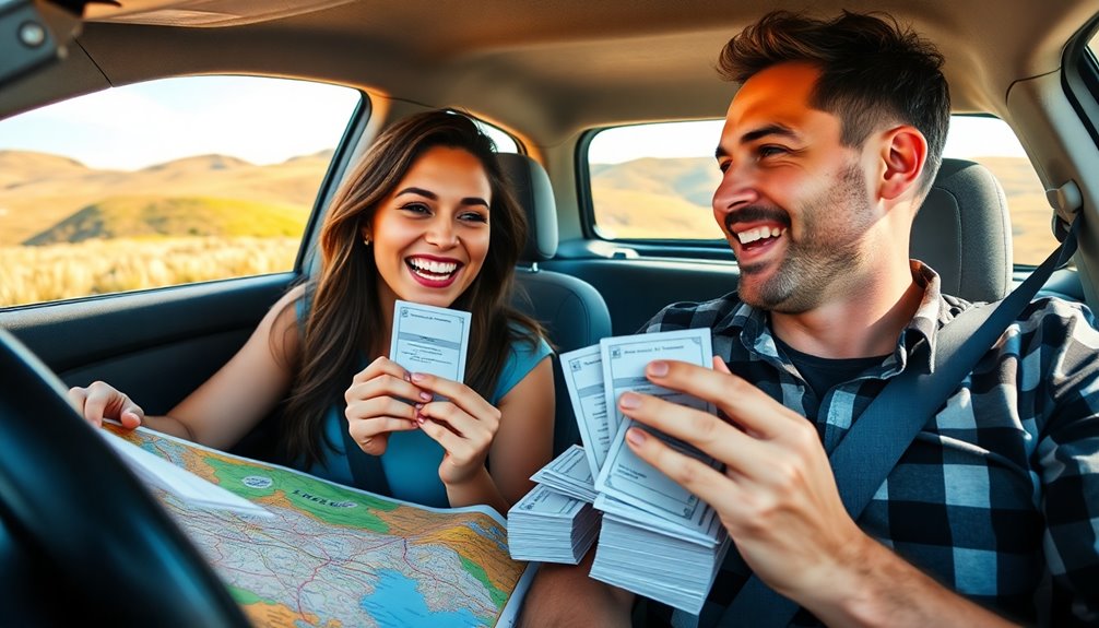 couples adventurous road trip