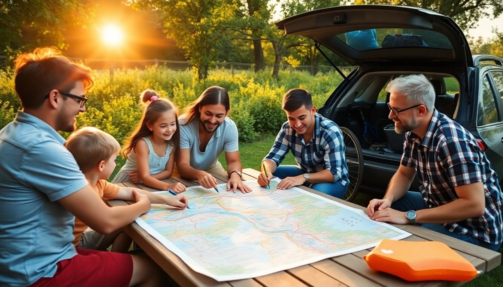 family oriented trip organization tips