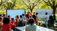 interactive community road trip