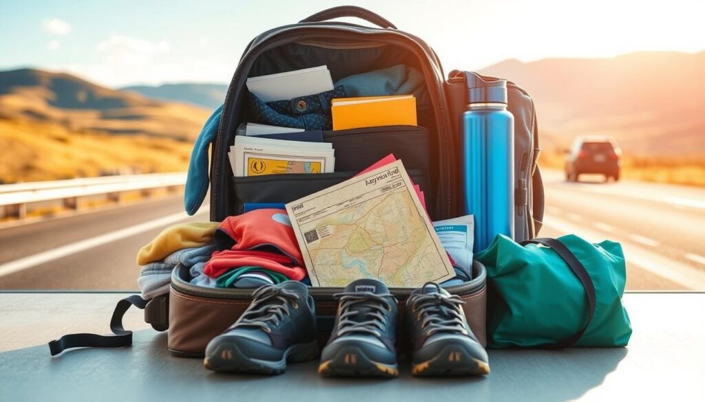 packing tips for road trip