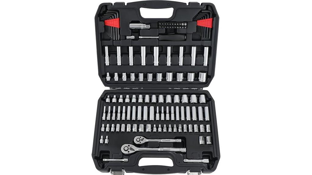 123 piece socket set