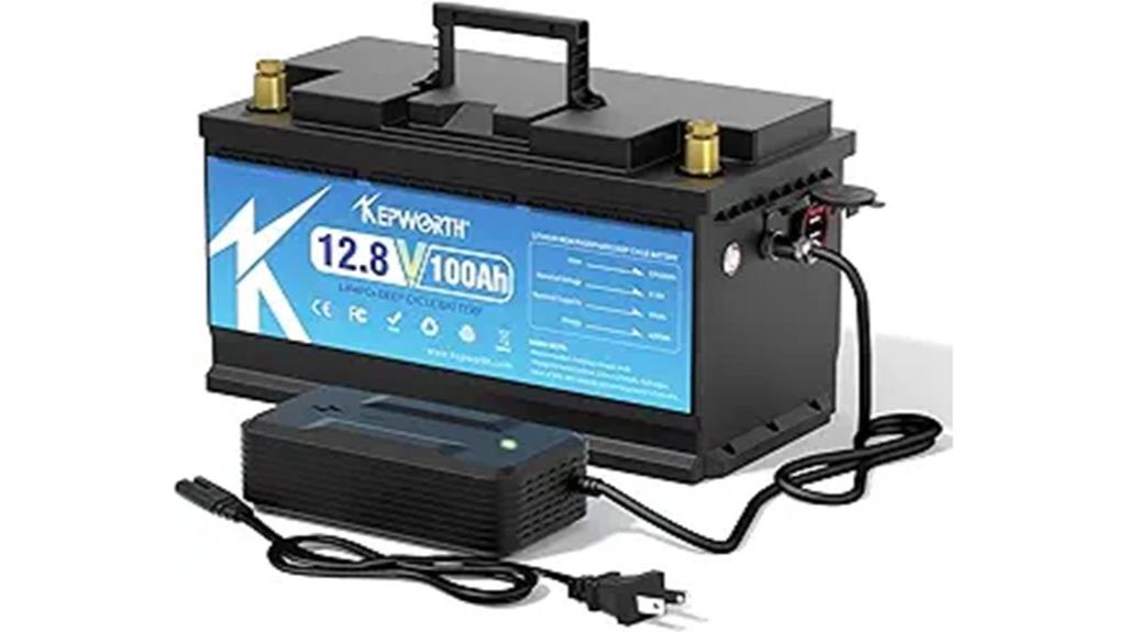 12 8v 100ah lithium battery
