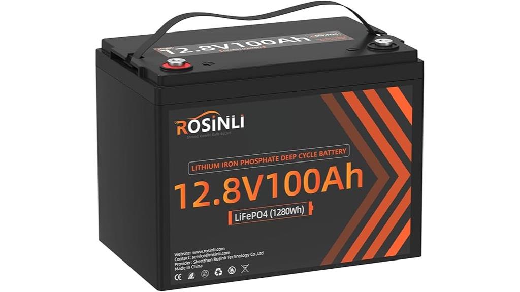 12 volt 100ah lithium battery