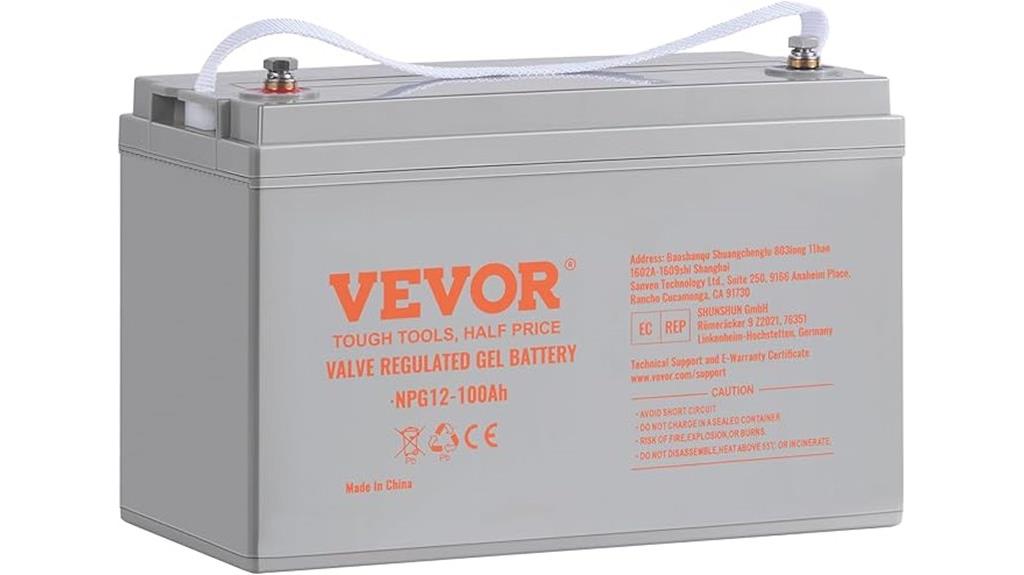 12v 100ah agm battery