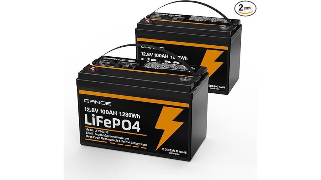 12v 100ah lithium pack