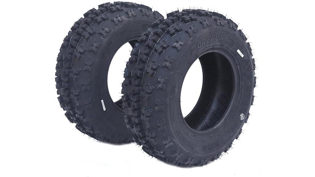 21x7 atv tires set