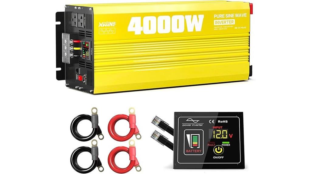 4000w pure sine inverter