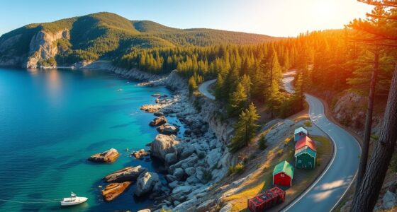 acadia park and lobster route
