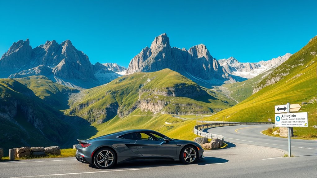 accessible parking at scenic points