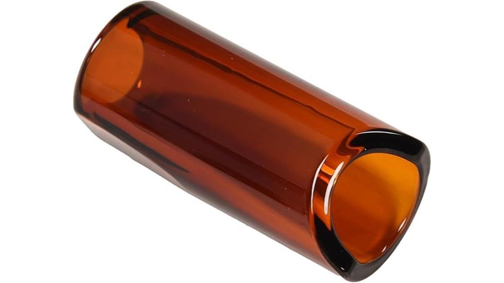 amber glass slide medium