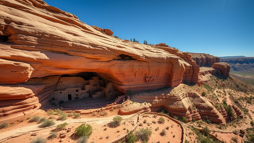 ancient cliff dwelling engineering