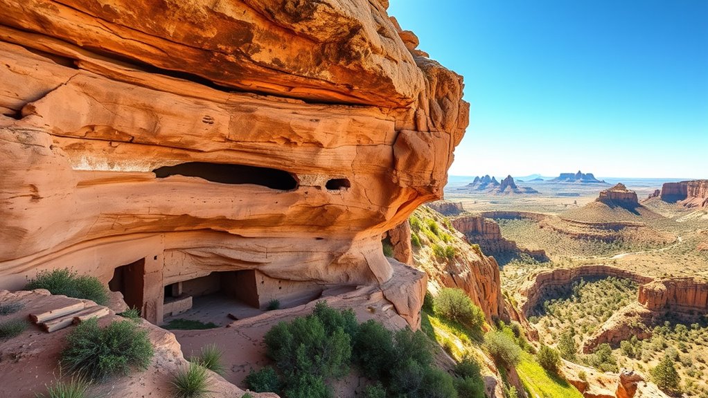 ancient cliff dwellings art