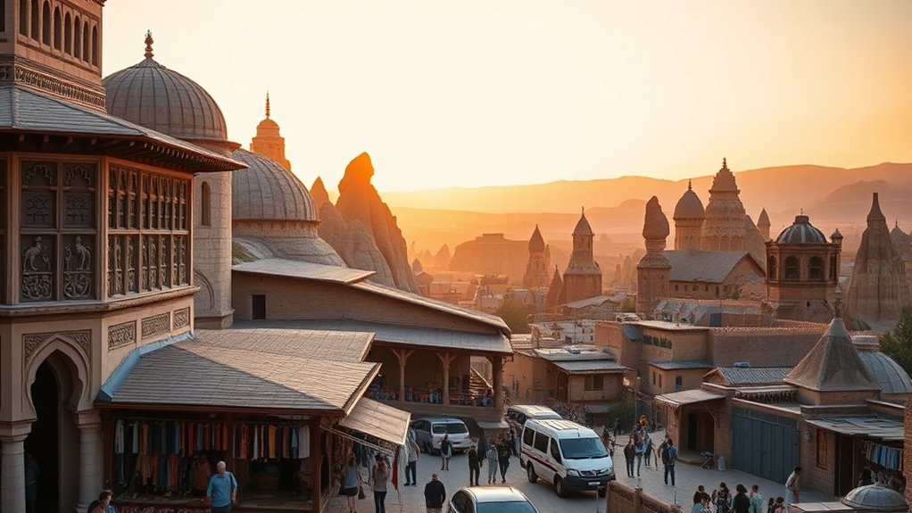 ancient crafts and landscapes