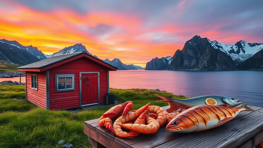 authentic arctic seafood cuisine