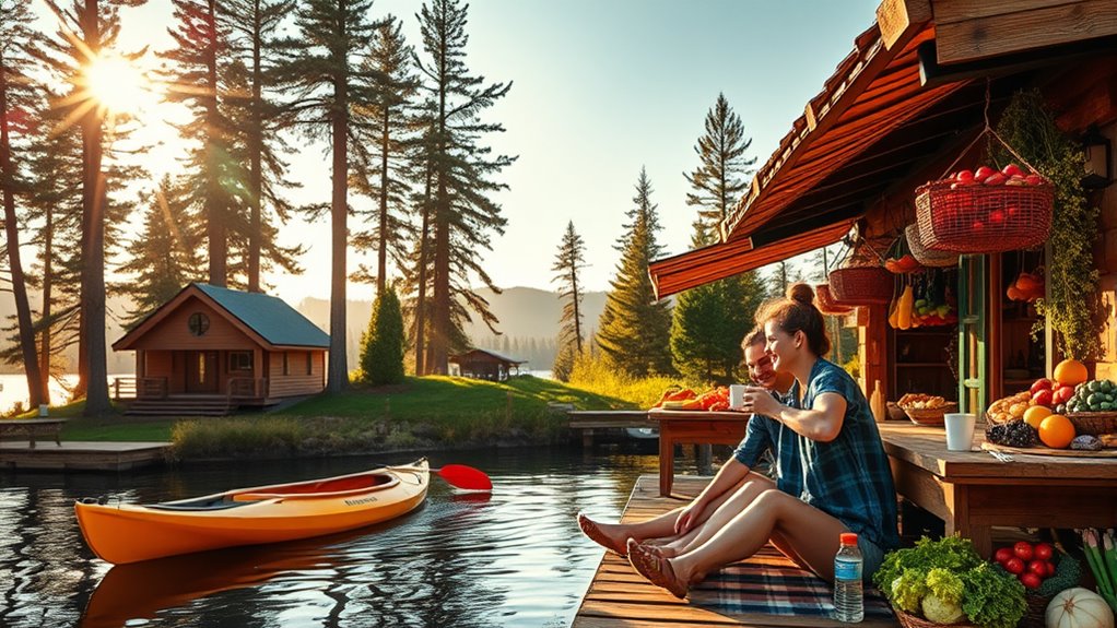 balanced relaxing adventure activities