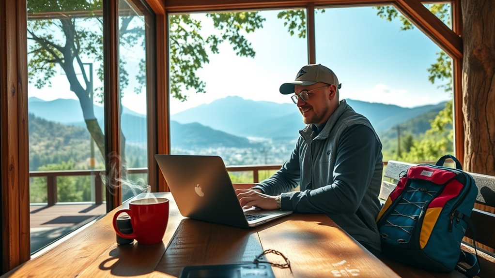 balancing work and travel