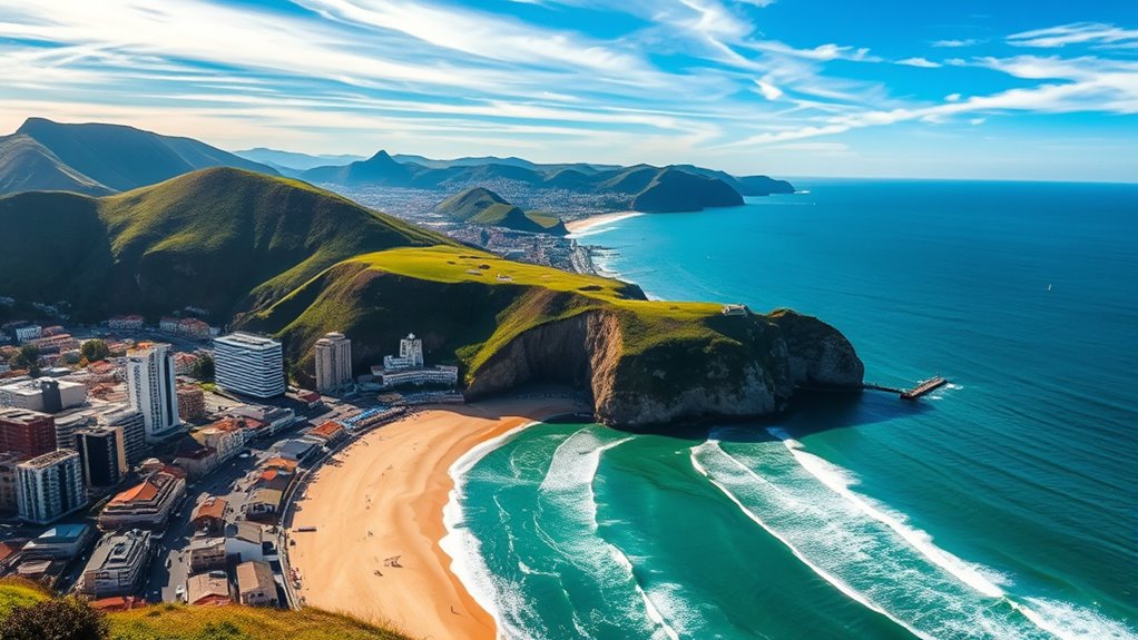 beautiful beaches and scenic coastline