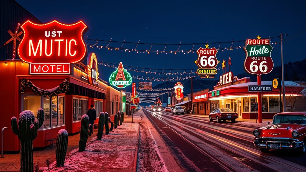 best winter route 66 visits