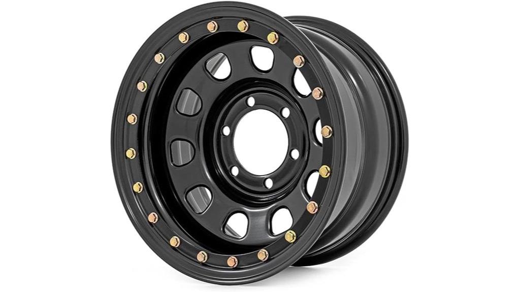 black steel 15x8 wheels