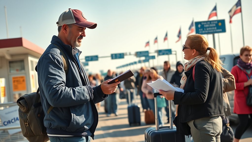 border crossing interview questions
