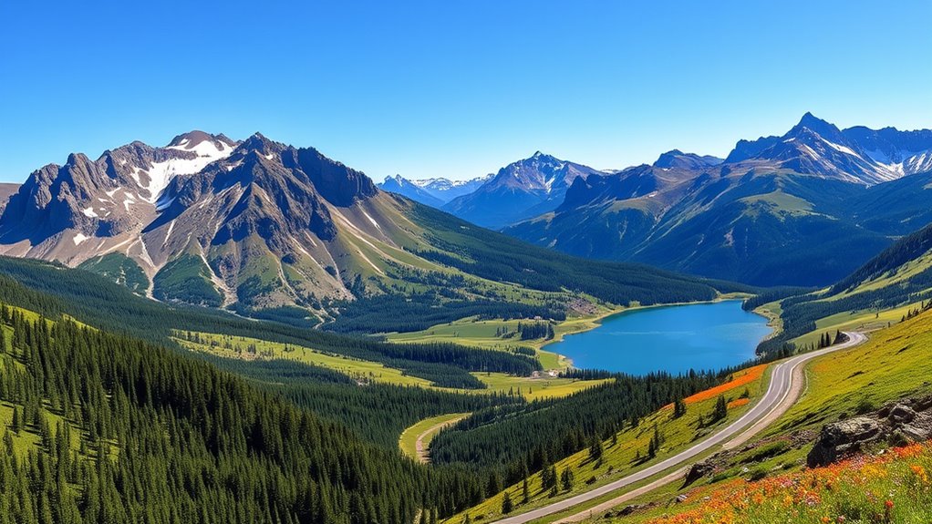 breathtaking rocky mountain landscapes