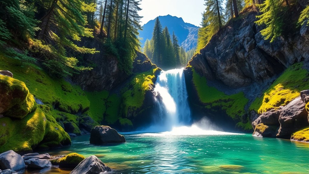captivating waterfalls and views