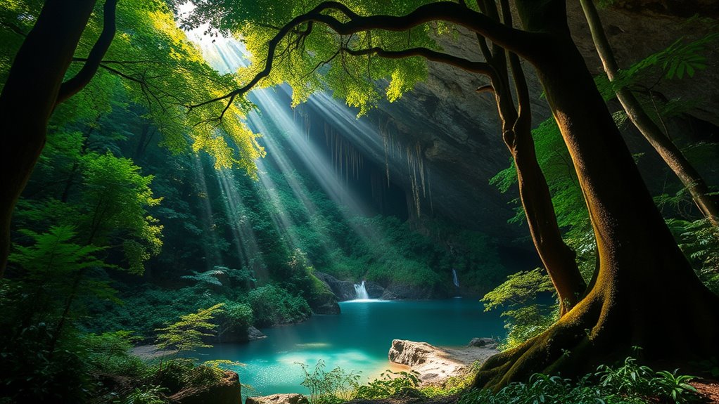 caves and forest adventures