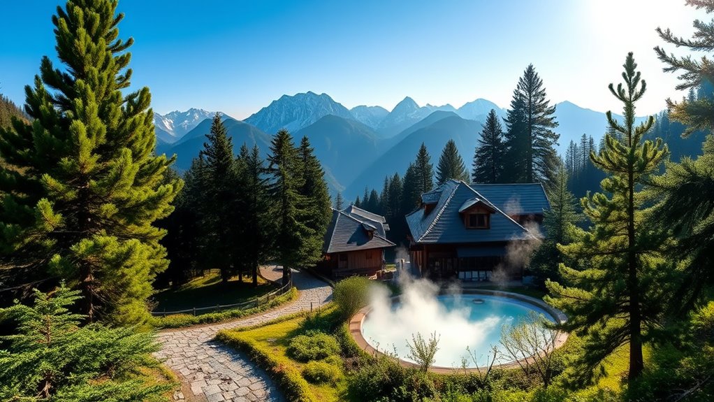 charming traditional hot springs