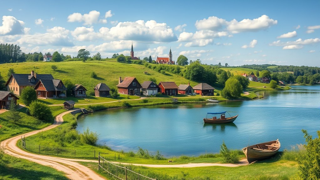 charming villages and crafts