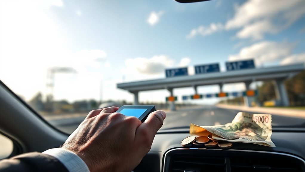 choose electronic toll passes