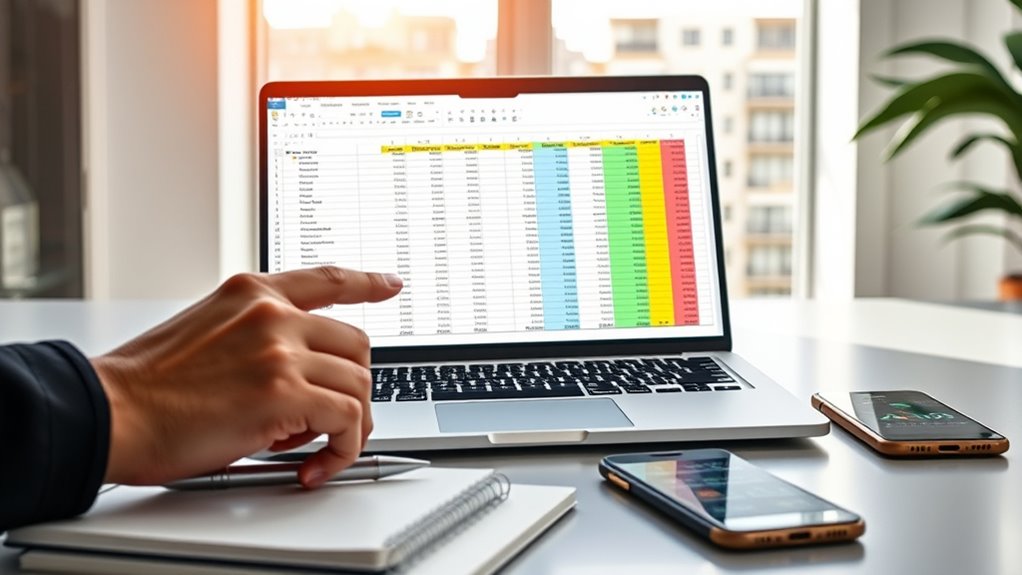 choose suitable budgeting template