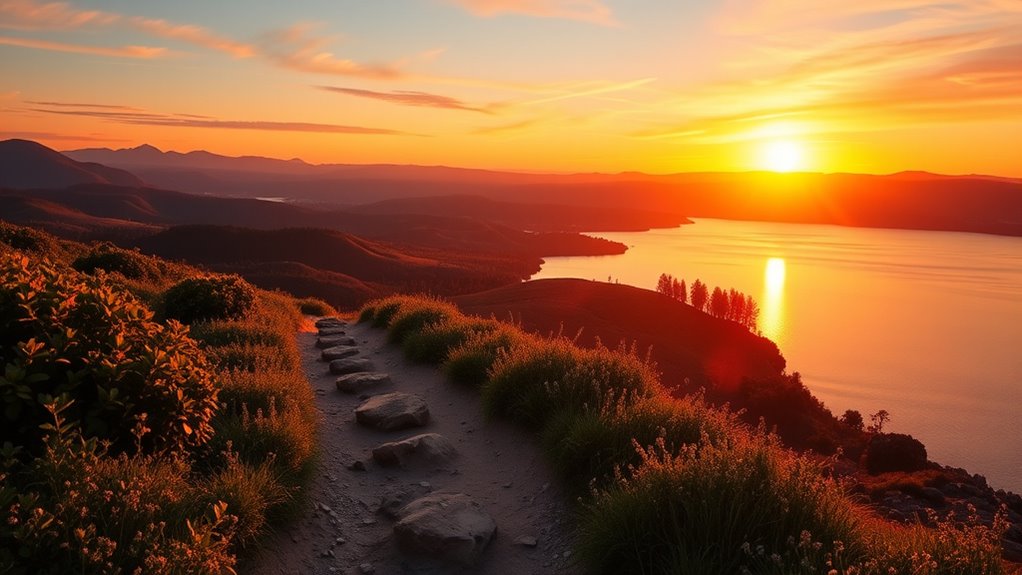 choosing ideal golden hour locations