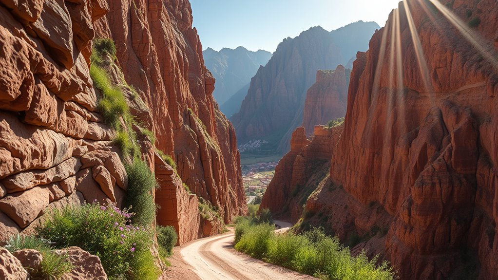 cliffs and cultural encounters