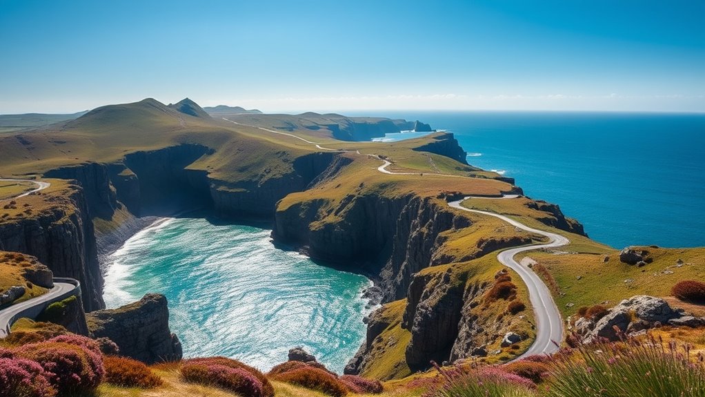 coastal cliffs and durness
