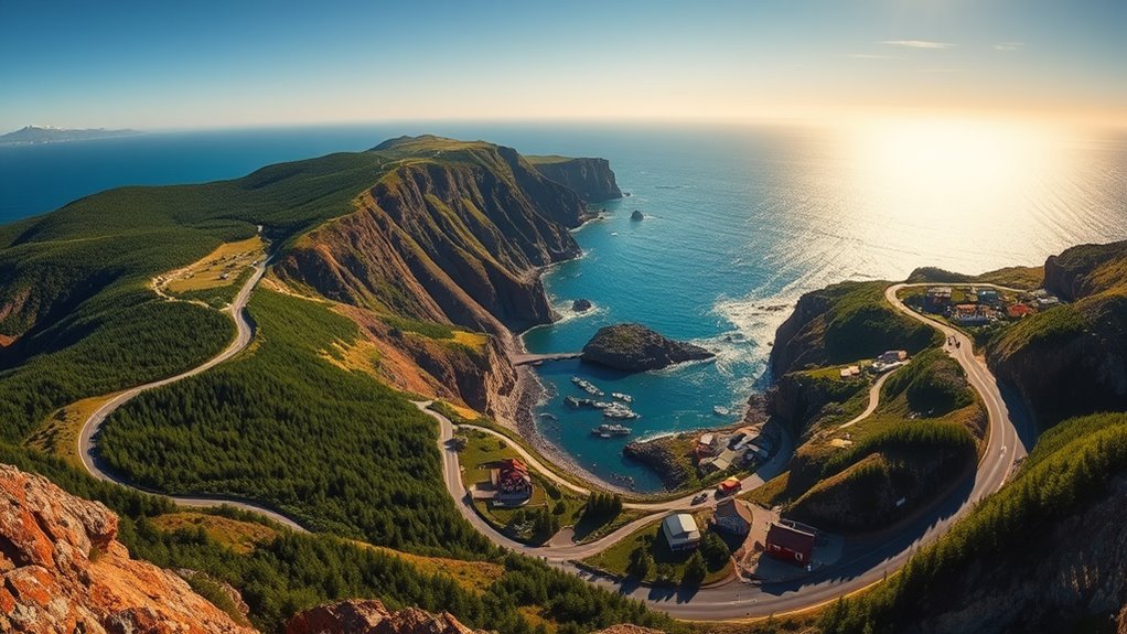 coastal drives with lighthouse views