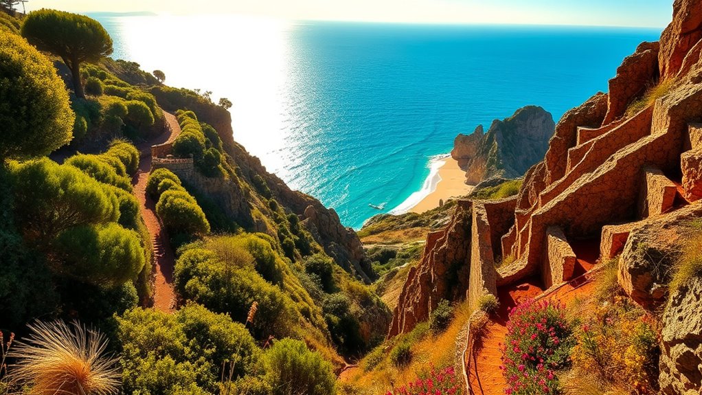 coastal hikes and secluded beaches