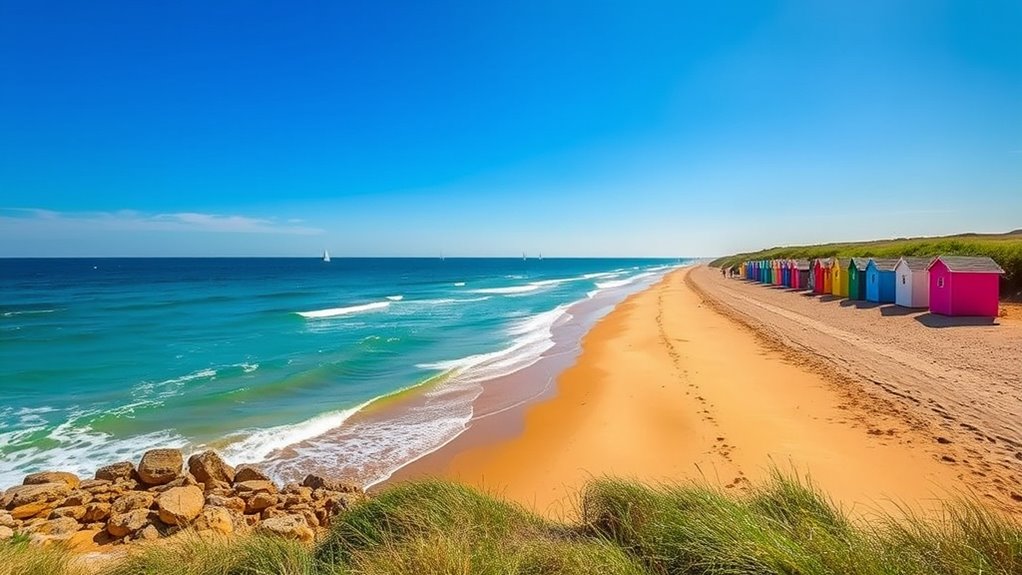 coastal town with vibrant culture