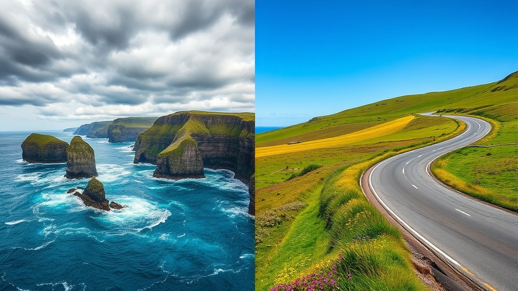 coastal versus inland logistics
