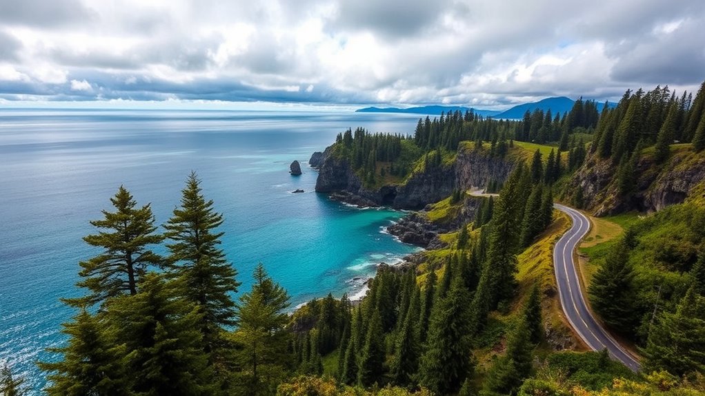 coastal views and lavender
