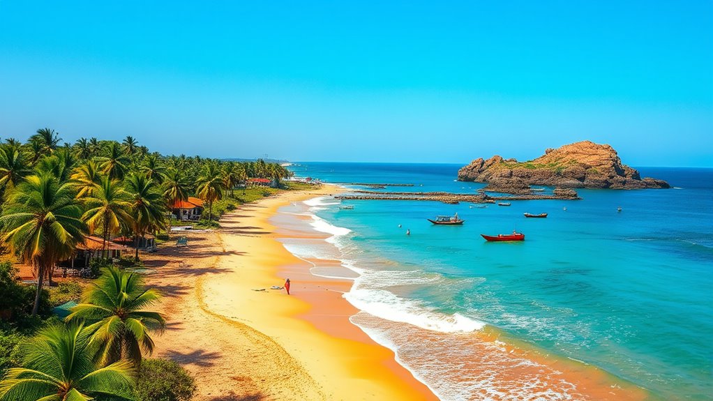 coastal wildlife and beaches