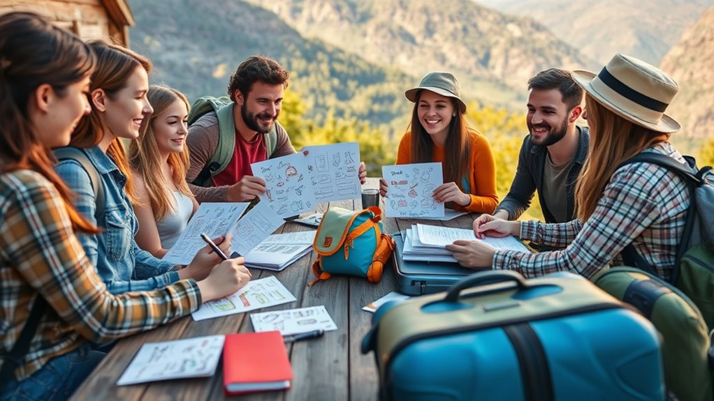 collaborative packing list sharing