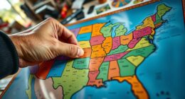 complete 50 state sticker race