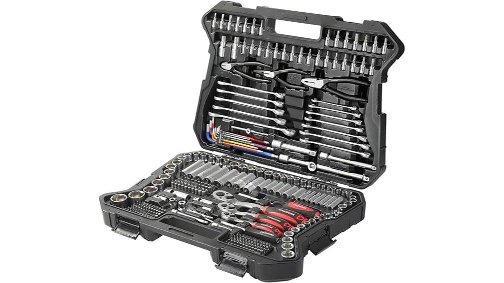 comprehensive 314 piece mechanics set
