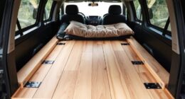 constructing a custom sleeping platform