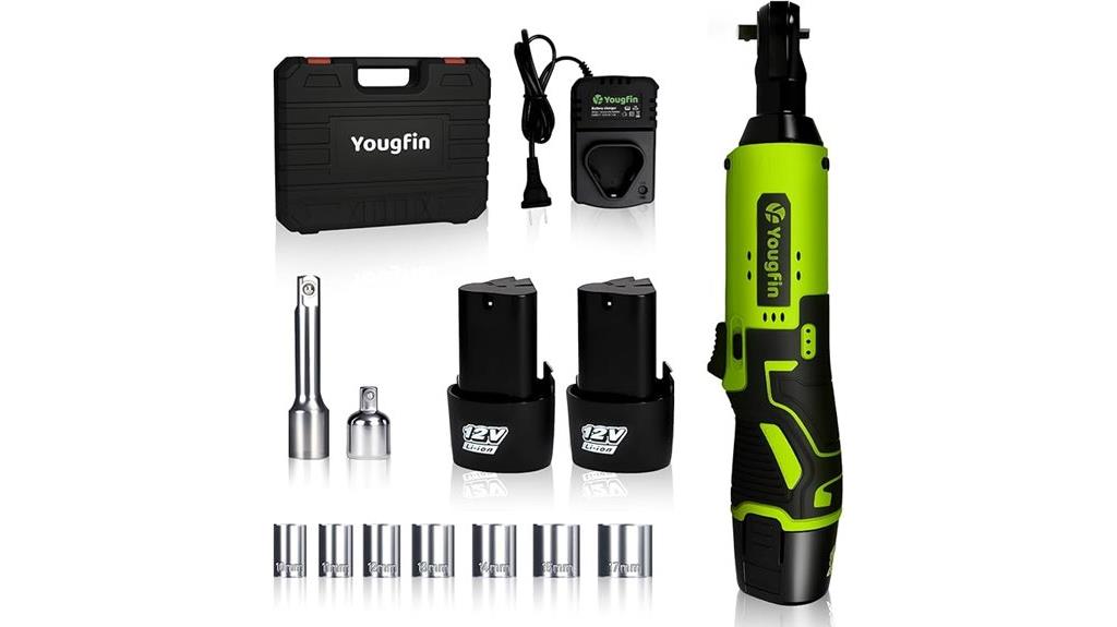 cordless 12v ratchet set