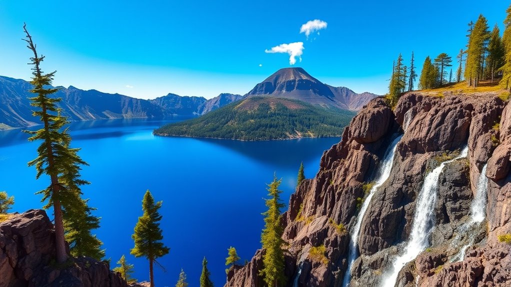 crater lake s volcanic beauty