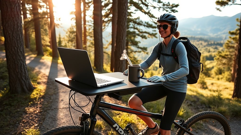 create efficient mobile workspace
