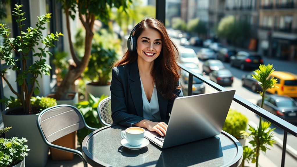 create mobile work environment