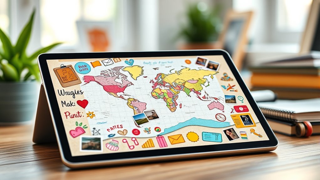 creative virtual scrapbooking tips